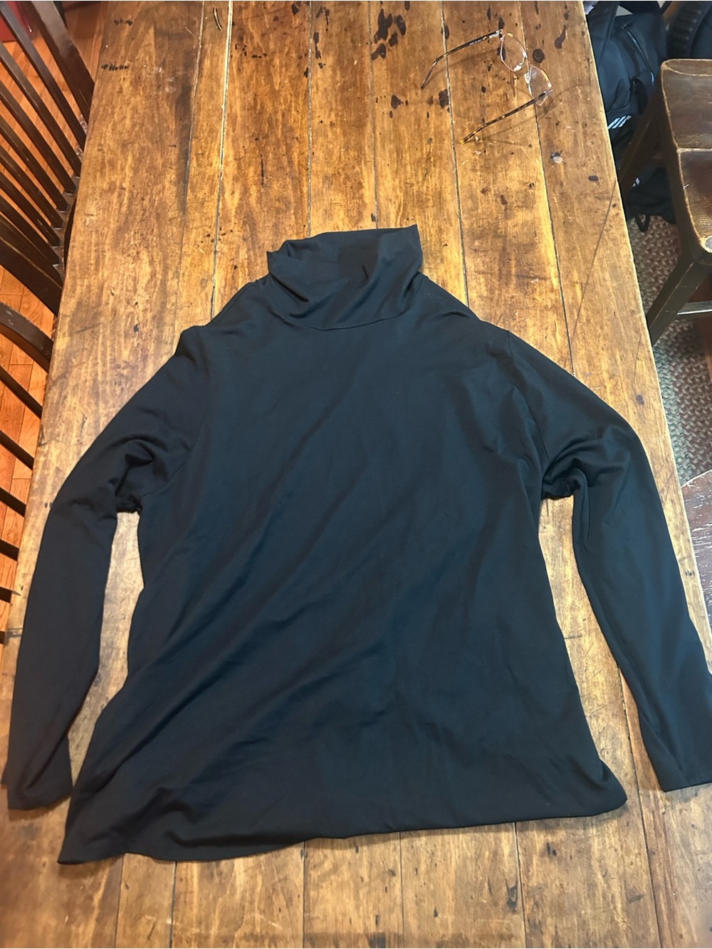J. Jill Men's Black Mockneck Pullover